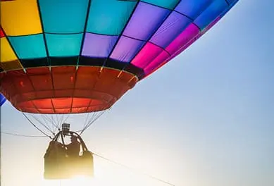 Book Hot Air Balloon Riding Adventure in Jim Corbett